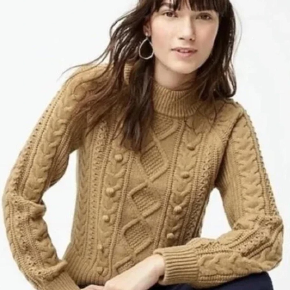 J Crew Cableknit Sweater
